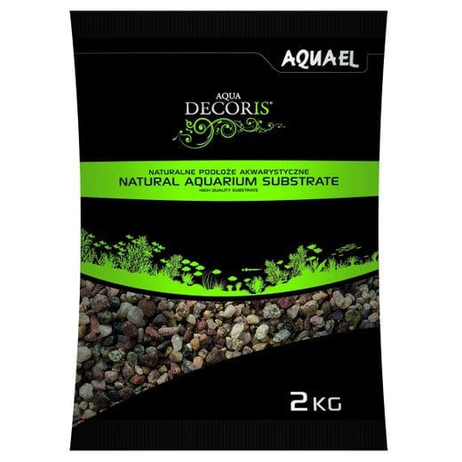 Natural Multicolored Gravel 3-5mm 2KG