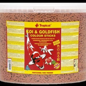 KOI & GOLDFISH COLOUR STICKS 11 ltr (900g) ulkoallaskaloille