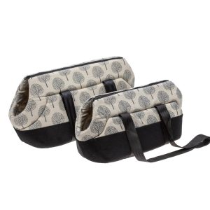 HAP BAG TIMBER LINEN M 45X22X24CM X