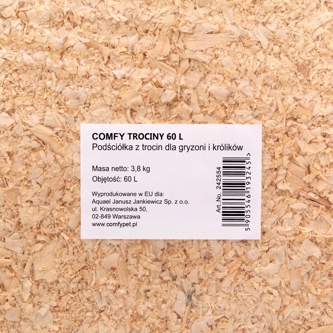 PI/COM WOODSHAVINGS 60L