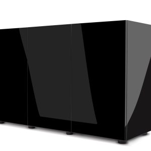 CABINET GLOSSY 150 BLACK