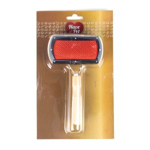 HAP BRUSH WOODY DOUBLE 17X10X7CM
