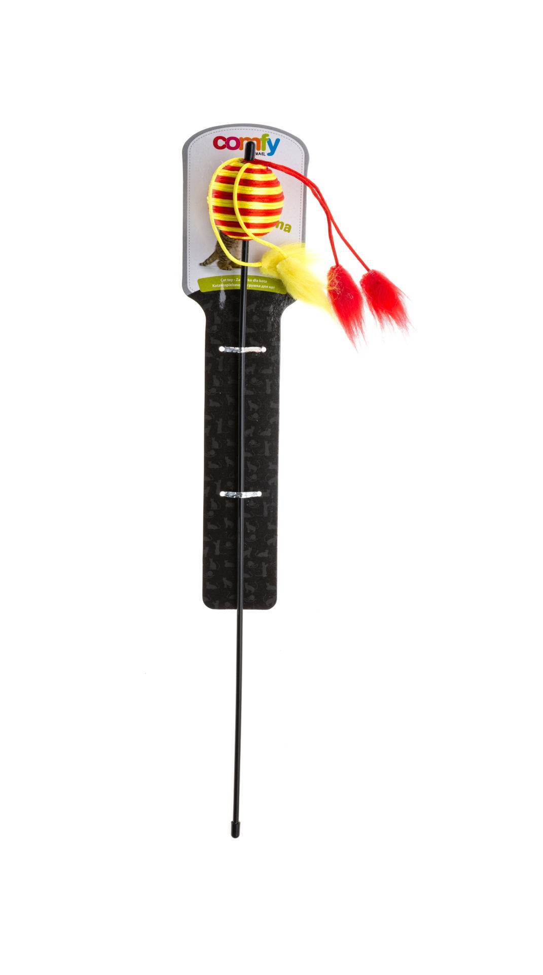 HAP TOY WILMA ROD BALL YEL/RED 60CM X