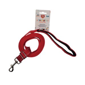 HAP BASIC REG LEASH RED 2.5×160–300 CM