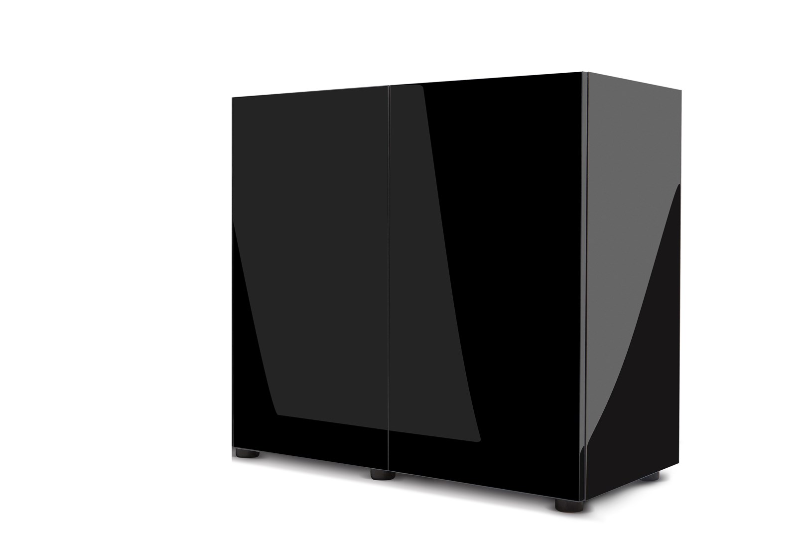 CABINET GLOSSY 80 BLACK