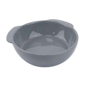 HAP CERAMIC BOWL DOG GREY 320ML