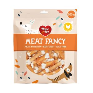 HAP FANCY CHICKEN CUBES 500G