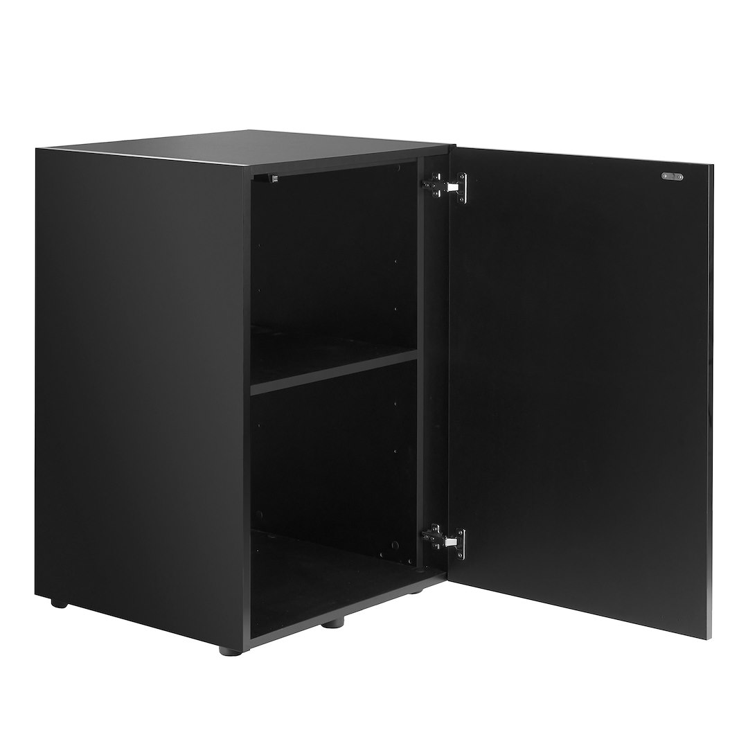 CABINET GLOSSY MARINE 60 BLACK - Image 2