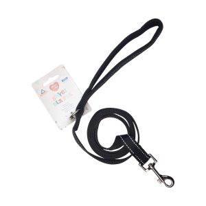 HAP BASIC LEASH BLACK 2×180 CM