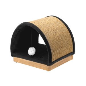 ECOMFY SCRATCH.HALF MOON II 35X60 BEIGE
