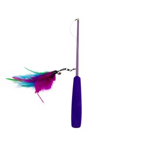 HAP TOY WILMA ROD FEATHER PURPLE 70CM