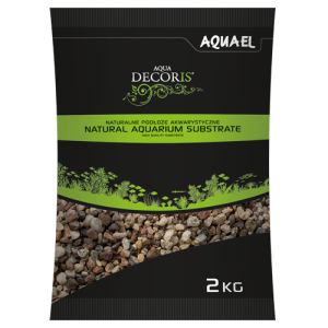 NATURAL MULTICOLORED GRAVEL 3-5 (N) 10KG