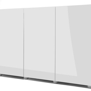 CABINET GLOSSY 150 WHITE