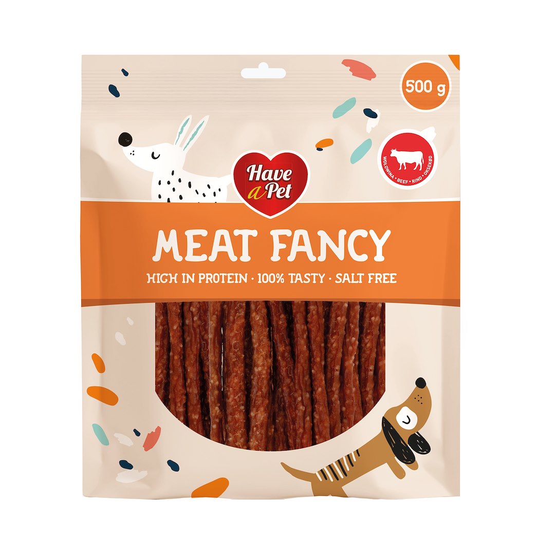 HAP FANCY BEEF STICKS 500G