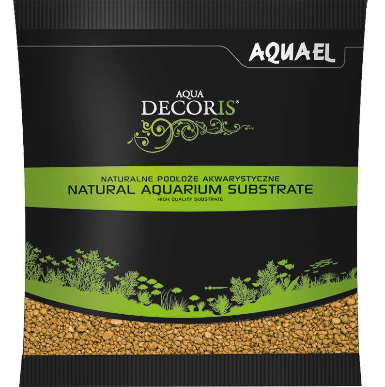 GRAVEL AQUA DECORIS YELLOW 1 KG