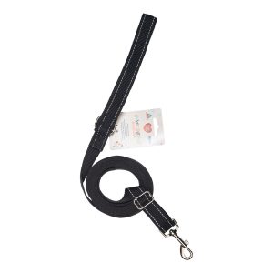 HAP BASIC REG LEASH BLACK 2.5×160–300 CM