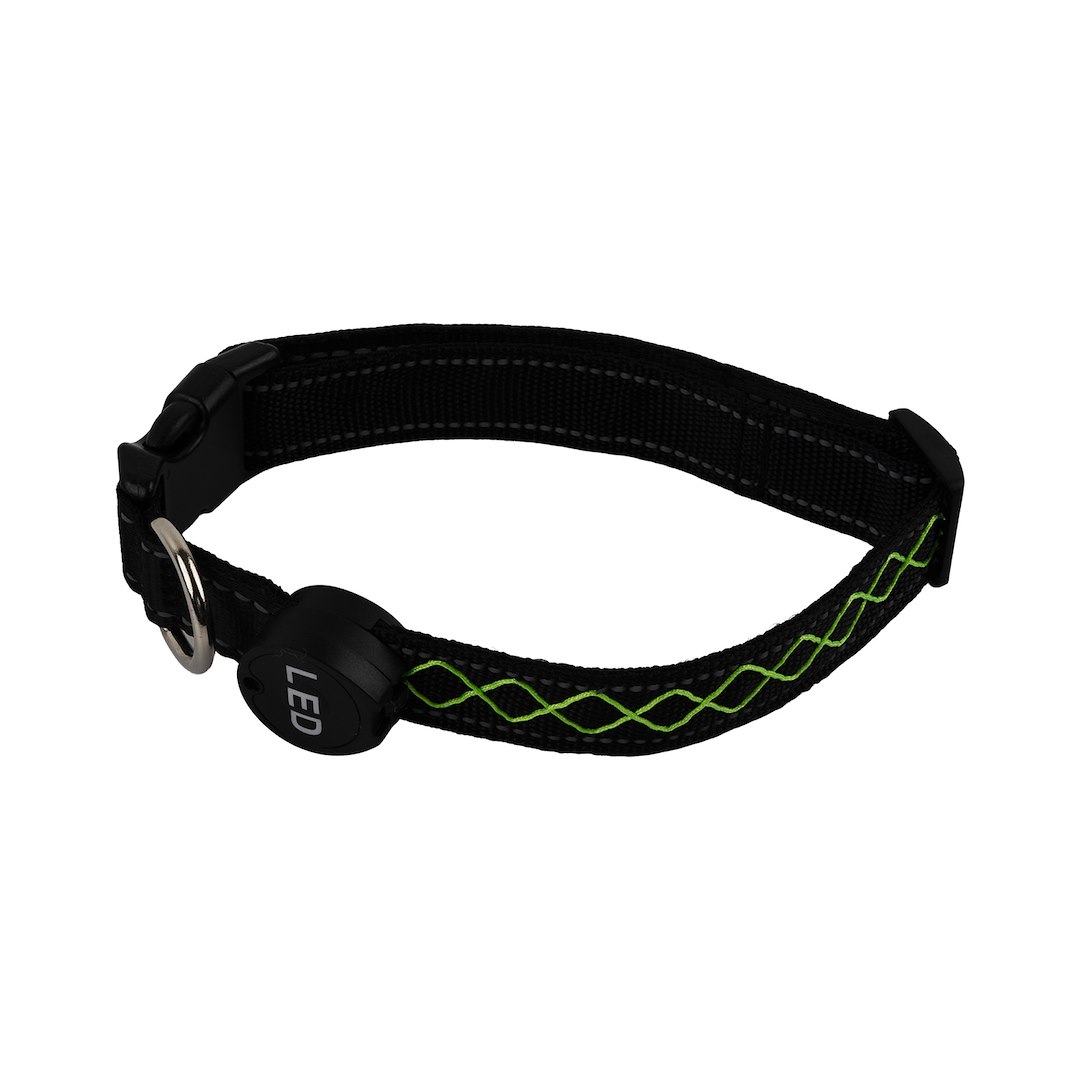 HAP COLLAR PARTY LED BLACK M X - Image 2